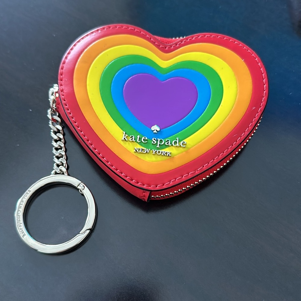 Kate Spade Rainbow coin purse